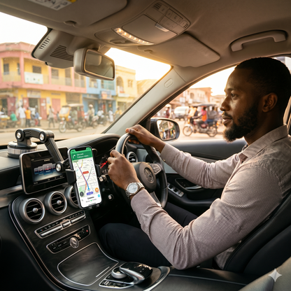 Support Téléphone Bras Robot — Fini le Téléphone qui Tombe ! Le Bras Robot est Arrivé au Bénin 📱🤖