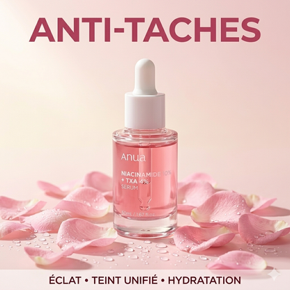 Sérum ANUA Niacinamide 10% + TXA 4% – Anti-Taches & Éclat Coréen | 30ml