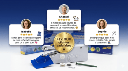 🪡 Machine à Coudre Portable — Réparez N’importe Quel Tissu en 30 Secondes, Sans Expérience