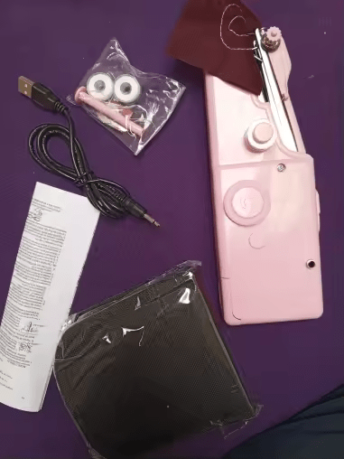 🪡 Machine à Coudre Portable — Réparez N’importe Quel Tissu en 30 Secondes, Sans Expérience