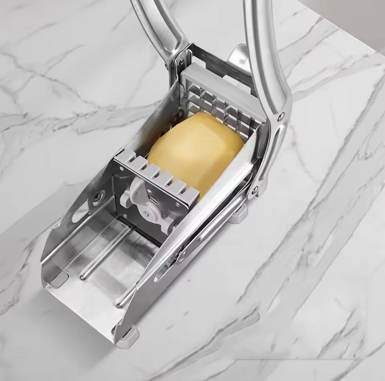 Coupe-Frites Professionnel — Préparez 1kg de Frites en Moins d’1 Minute !