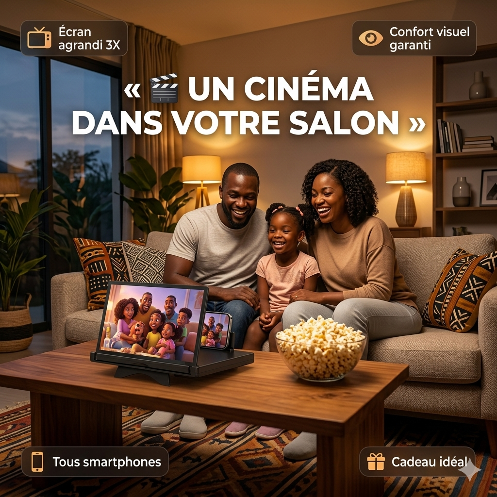 UN MINI CINÉMA DANS VOTRE SAC — VIVEZ CHAQUE VIDÉO EN GRAND FORMAT !