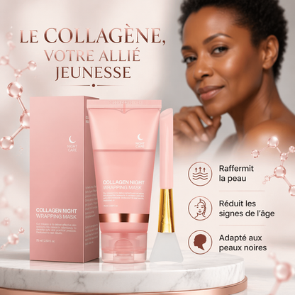 Masque de Nuit Collagène 75ml – Hydratation Intense & Effet Repulpant