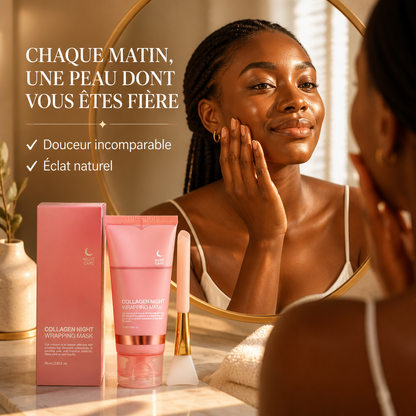 Masque de Nuit Collagène 75ml – Hydratation Intense & Effet Repulpant
