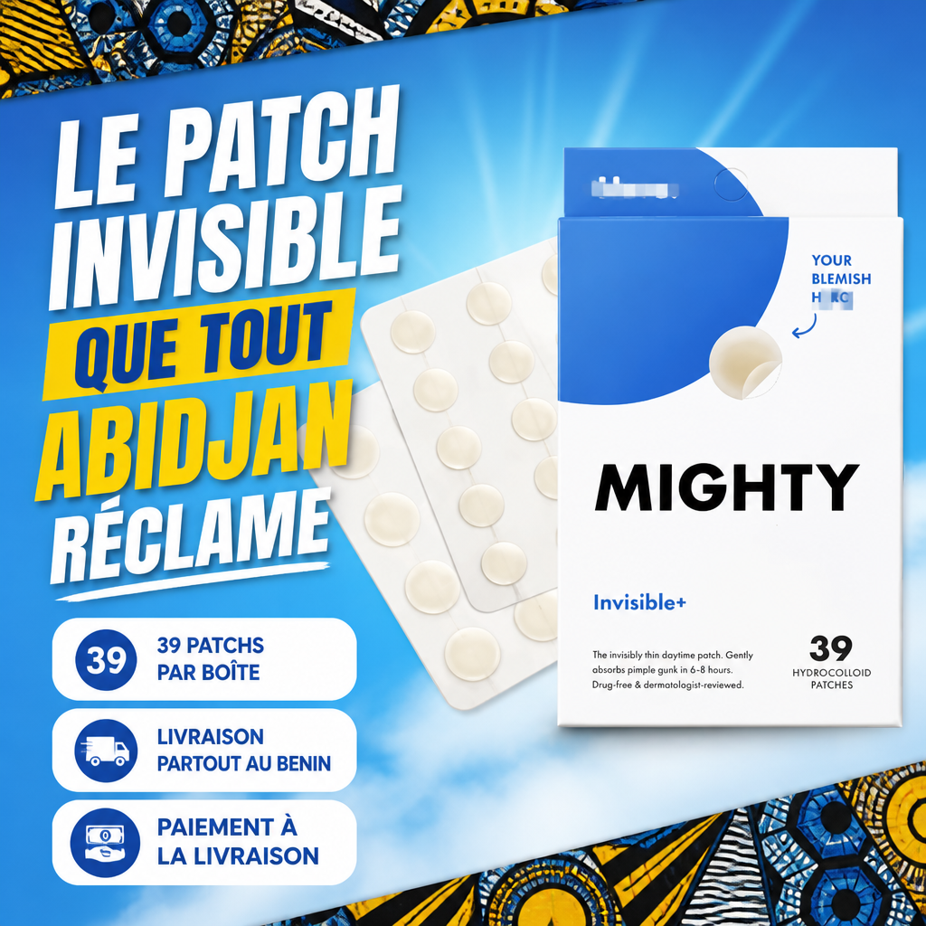 MIGHTY Invisible+ – 39 Patchs Hydrocolloïdes Anti-Boutons Invisibles