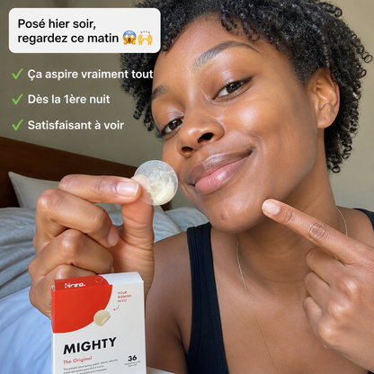 Patch Anti-Boutons Hydrocolloïde HUENCO — Boîte de 36 | Absorbe les Imperfections en 6-8h