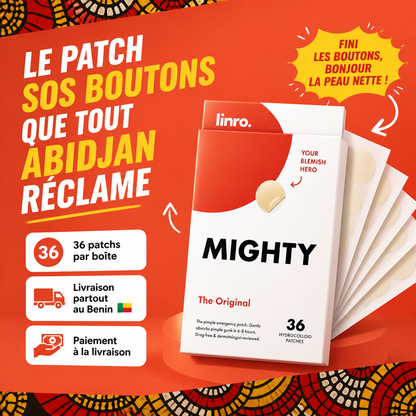 Patch Anti-Boutons Hydrocolloïde HUENCO — Boîte de 36 | Absorbe les Imperfections en 6-8h