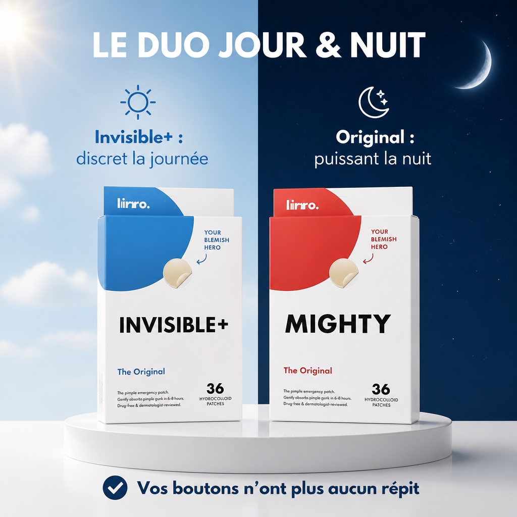 Patch Anti-Boutons Hydrocolloïde HUENCO — Boîte de 36 | Absorbe les Imperfections en 6-8h