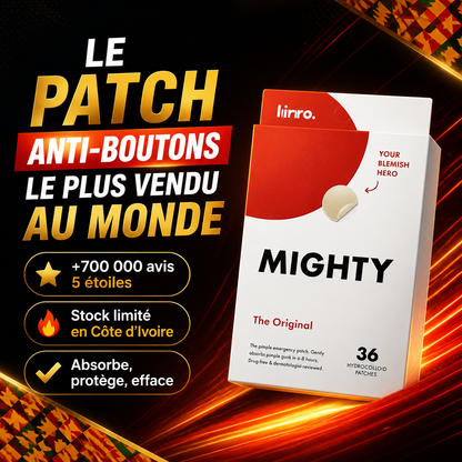 Patch Anti-Boutons Hydrocolloïde HUENCO — Boîte de 36 | Absorbe les Imperfections en 6-8h