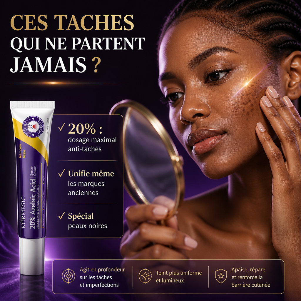 Acide Azélaïque 20% – Concentration Maximale Acné & Taches Résistantes