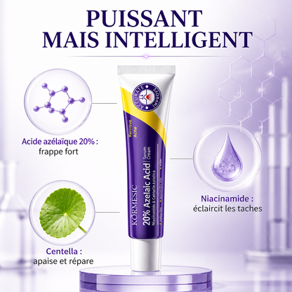 Acide Azélaïque 20% – Concentration Maximale Acné & Taches Résistantes