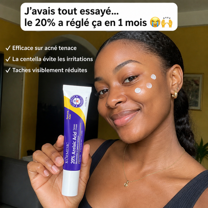Acide Azélaïque 20% – Concentration Maximale Acné & Taches Résistantes