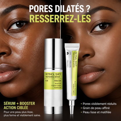 Duo Retinol Shot – Sérum Tenseur + Booster Anti-Relâchement Ciblé