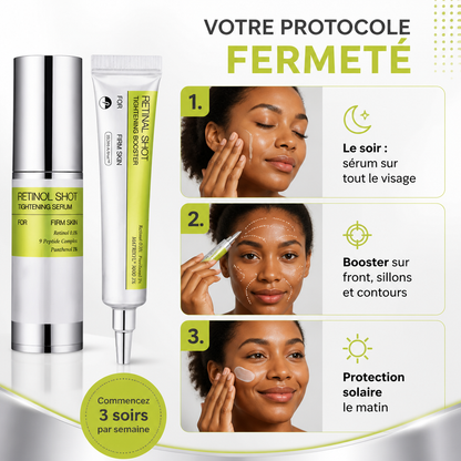 Duo Retinol Shot – Sérum Tenseur + Booster Anti-Relâchement Ciblé
