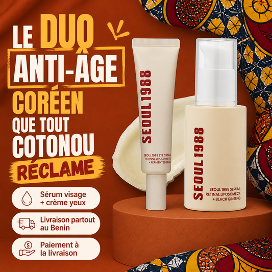 DUO SEOUL 1988 – Sérum Rétinal + Crème Hydratante Anti-âge